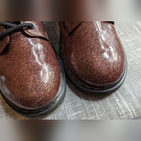 Dr. Martens 1460 Glitter Juniors Ankle Boots. Size 3 - Picture 5 of 11